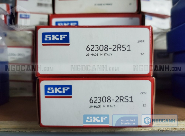 Vòng bi SKF 62308-2RS1 chính hãng phân phối bởi Mua bán Vòng Bi - Đại lý ủy quyền SKF Vòng bi SKF 62308-2RS1 chính hãng
