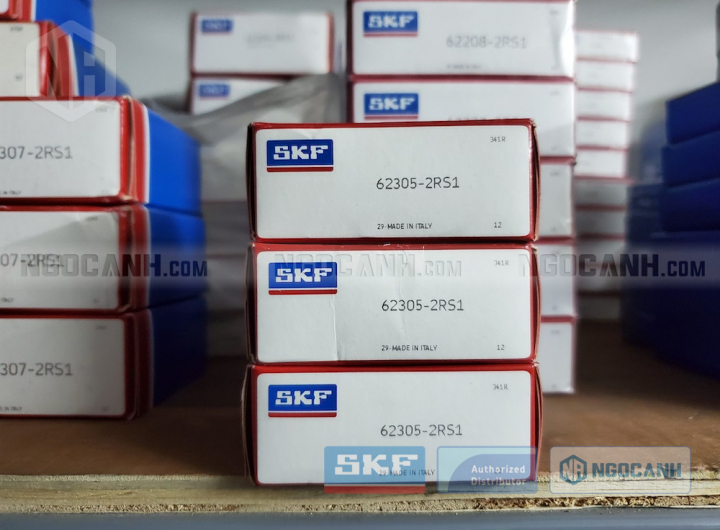Vòng bi SKF 62305-2RS1 chính hãng phân phối bởi Mua bán Vòng Bi - Đại lý ủy quyền SKF Vòng bi SKF 62305-2RS1 chính hãng