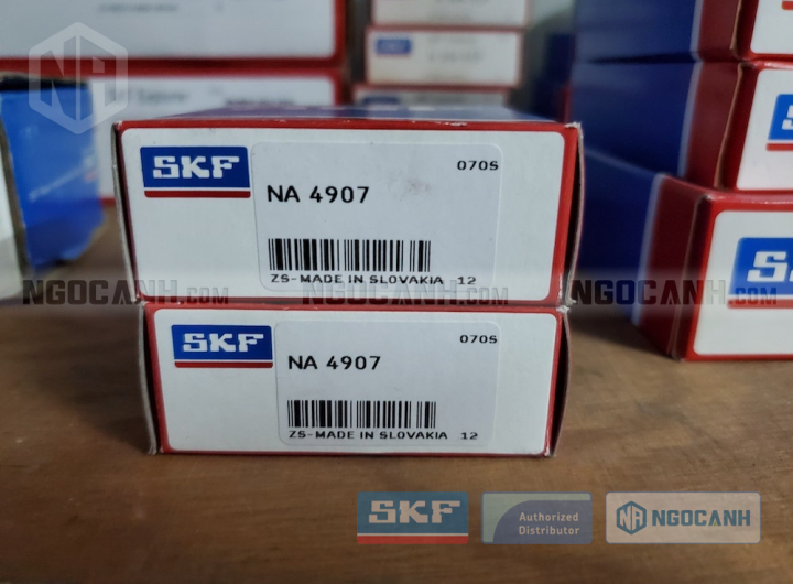 Vòng bi SKF NA 4907 chính hãng phân phối bởi Mua bán Vòng Bi - Đại lý ủy quyền SKF Vòng bi SKF NA 4907 chính hãng
