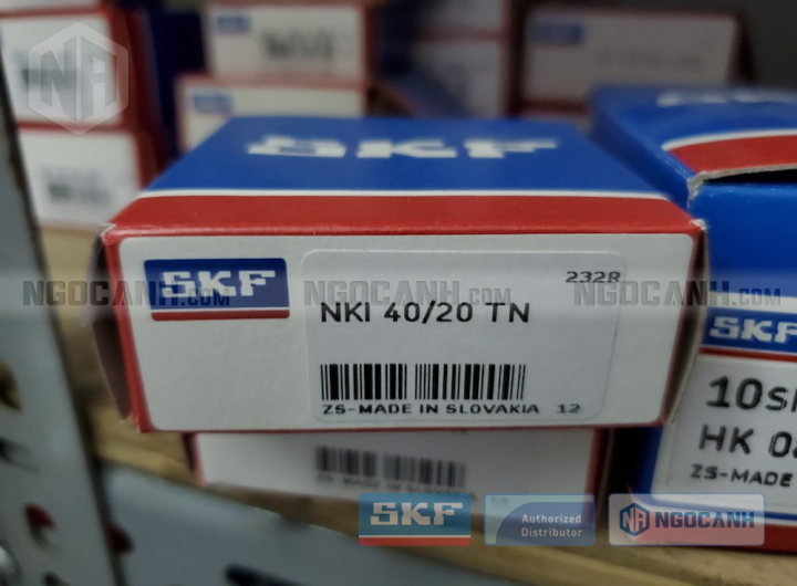 Vòng bi SKF NKI 40/20 TN chính hãng phân phối bởi Mua bán Vòng Bi - Đại lý ủy quyền SKF Vòng bi SKF NKI 40/20 TN chính hãng