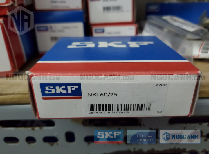 Vòng bi SKF NKI 60/25 chính hãng phân phối bởi Mua bán Vòng Bi - Đại lý ủy quyền SKF Vòng bi SKF NKI 60/25 chính hãng