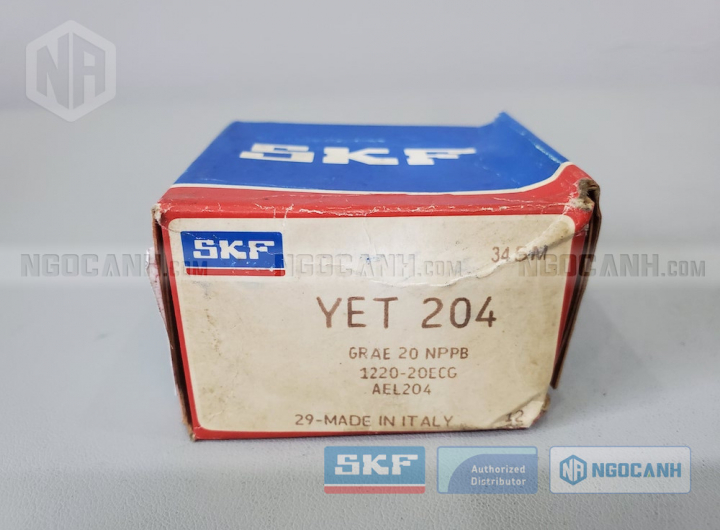 Vòng bi SKF YET 204 chính hãng phân phối bởi Mua bán Vòng Bi - Đại lý ủy quyền SKF Vòng bi SKF YET 204 chính hãng