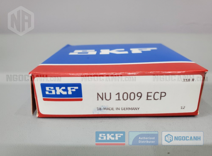 Vòng bi SKF NU 1009 ECP chính hãng phân phối bởi Mua bán Vòng Bi - Đại lý ủy quyền SKF Vòng bi SKF NU 1009 ECP chính hãng