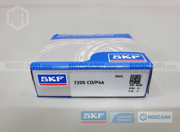 Vòng bi SKF 7205 CD/P4A chính hãng phân phối bởi Mua bán Vòng Bi - Đại lý ủy quyền SKF Vòng bi SKF 7205 CD/P4A chính hãng