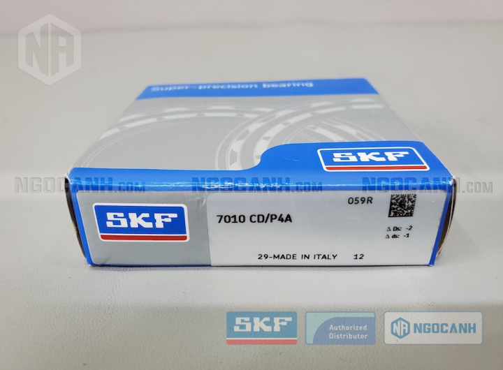 Vòng bi SKF 7010 CD/P4A chính hãng phân phối bởi Mua bán Vòng Bi - Đại lý ủy quyền SKF Vòng bi SKF 7010 CD/P4A chính hãng