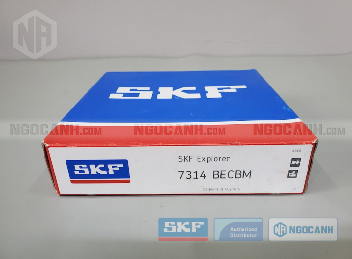 Vòng bi SKF 7314 BECBM chính hãng phân phối bởi Mua bán Vòng Bi - Đại lý ủy quyền SKF Vòng bi SKF 7314 BECBM chính hãng