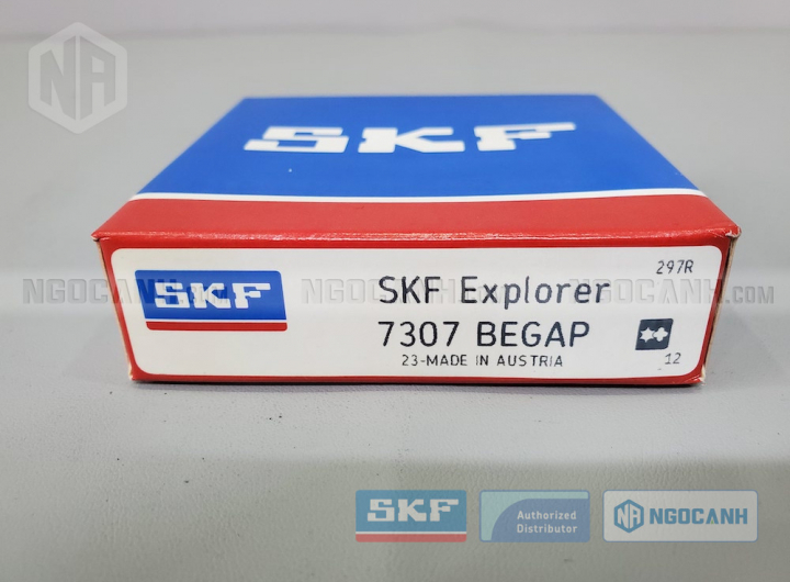 Vòng bi SKF 7307 BEGAP chính hãng phân phối bởi Mua bán Vòng Bi - Đại lý ủy quyền SKF Vòng bi SKF 7307 BEGAP chính hãng