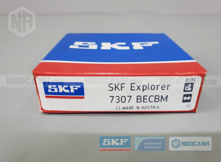 Vòng bi SKF 7307 BECBM chính hãng phân phối bởi Mua bán Vòng Bi - Đại lý ủy quyền SKF Vòng bi SKF 7307 BECBM chính hãng
