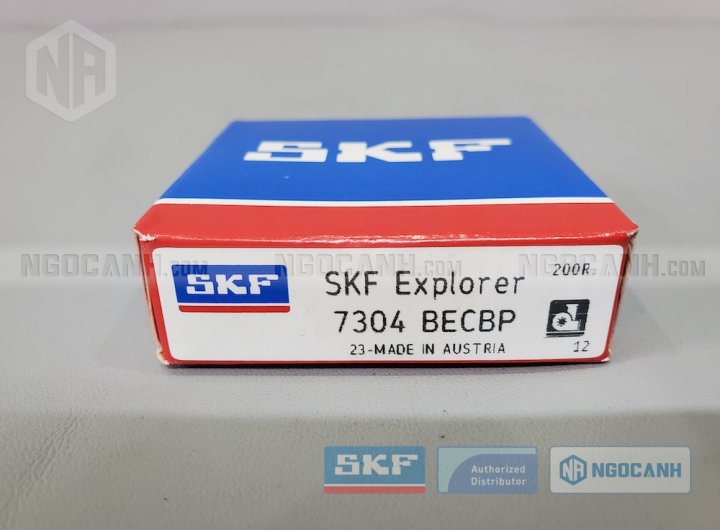 Vòng bi SKF 7304 BECBP chính hãng phân phối bởi Mua bán Vòng Bi - Đại lý ủy quyền SKF Vòng bi SKF 7304 BECBP chính hãng