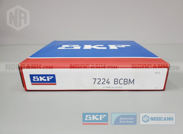 Vòng bi SKF 7224 BCBM chính hãng phân phối bởi Mua bán Vòng Bi - Đại lý ủy quyền SKF Vòng bi SKF 7224 BCBM chính hãng