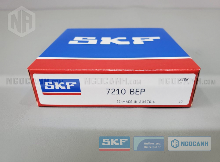 Vòng bi SKF 7210 BEP chính hãng phân phối bởi Mua bán Vòng Bi - Đại lý ủy quyền SKF Vòng bi SKF 7210 BEP chính hãng