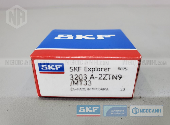 Vòng bi SKF 3203 A-2ZTN9/MT33 chính hãng phân phối bởi Mua bán Vòng Bi - Đại lý ủy quyền SKF Vòng bi SKF 3203 A-2ZTN9/MT33 chính hãng