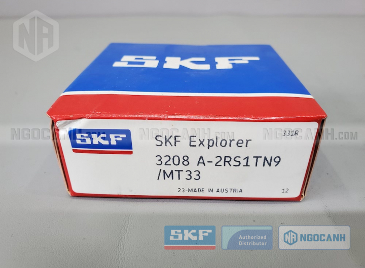 Vòng bi SKF 3208 A-2RS1TN9/MT33 chính hãng phân phối bởi Mua bán Vòng Bi - Đại lý ủy quyền SKF Vòng bi SKF 3208 A-2RS1TN9/MT33 chính hãng