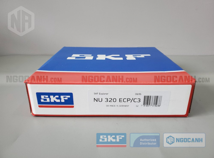 Vòng bi SKF NU 320 ECP/C3 chính hãng phân phối bởi Mua bán Vòng Bi - Đại lý ủy quyền SKF Vòng bi SKF NU 320 ECP/C3 chính hãng