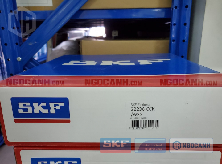 Vòng bi SKF 22236 CCK/W33 chính hãng phân phối bởi Mua bán Vòng Bi - Đại lý ủy quyền SKF Vòng bi SKF 22236 CCK/W33 chính hãng