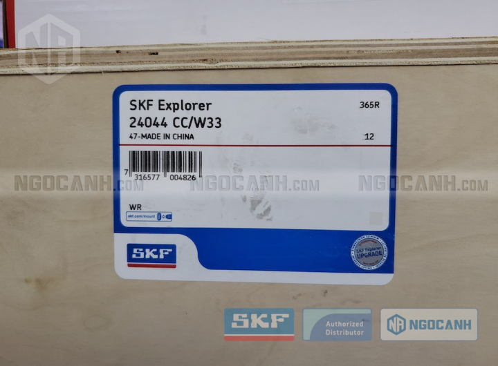 Vòng bi SKF 24044 CC/W33 chính hãng phân phối bởi Mua bán Vòng Bi - Đại lý ủy quyền SKF Vòng bi SKF 24044 CC/W33 chính hãng