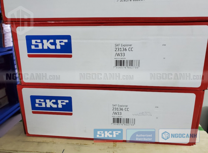 Vòng bi SKF 23136 CC/W33 chính hãng phân phối bởi Mua bán Vòng Bi - Đại lý ủy quyền SKF Vòng bi SKF 23136 CC/W33 chính hãng