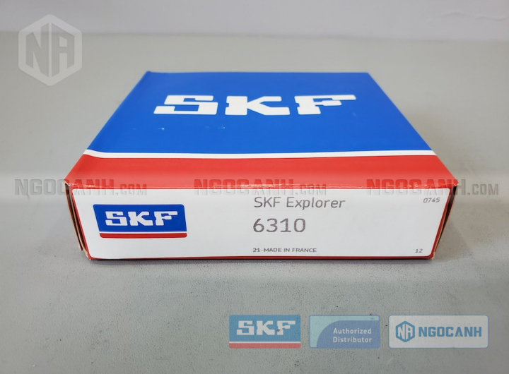 Vòng bi SKF 6310 chính hãng phân phối bởi Mua bán Vòng Bi - Đại lý ủy quyền SKF Vòng bi SKF 6310 chính hãng