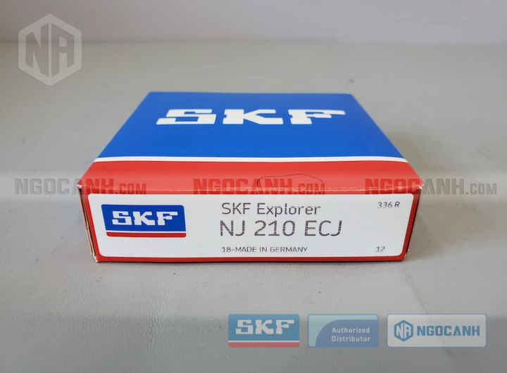 Vòng bi SKF NJ 210 ECJ chính hãng phân phối bởi Mua bán Vòng Bi - Đại lý ủy quyền SKF Vòng bi SKF NJ 210 ECJ chính hãng