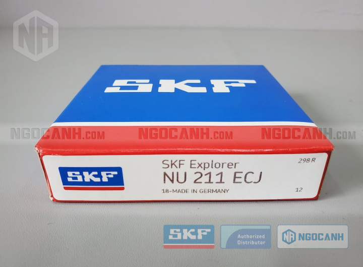 Vòng bi SKF NU 211 ECJ chính hãng phân phối bởi Mua bán Vòng Bi - Đại lý ủy quyền SKF Vòng bi SKF NU 211 ECJ chính hãng