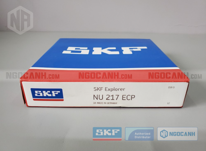 Vòng bi SKF NU 217 ECP chính hãng phân phối bởi Mua bán Vòng Bi - Đại lý ủy quyền SKF Vòng bi SKF NU 217 ECP chính hãng