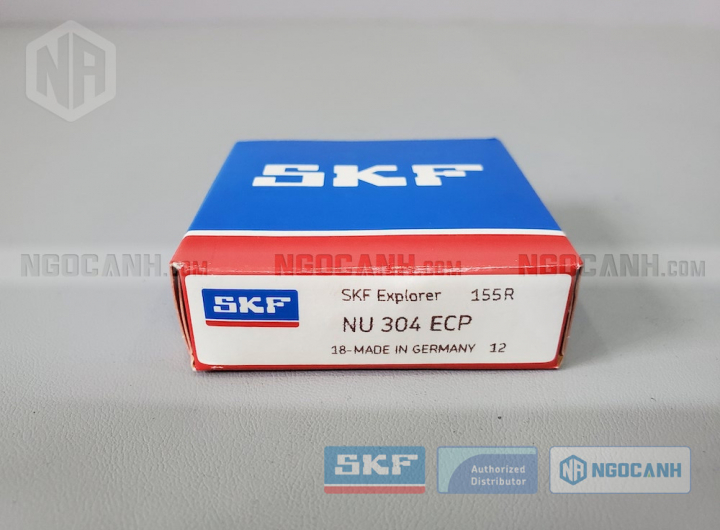 Vòng bi SKF NU 304 ECP chính hãng phân phối bởi Mua bán Vòng Bi - Đại lý ủy quyền SKF Vòng bi SKF NU 304 ECP chính hãng