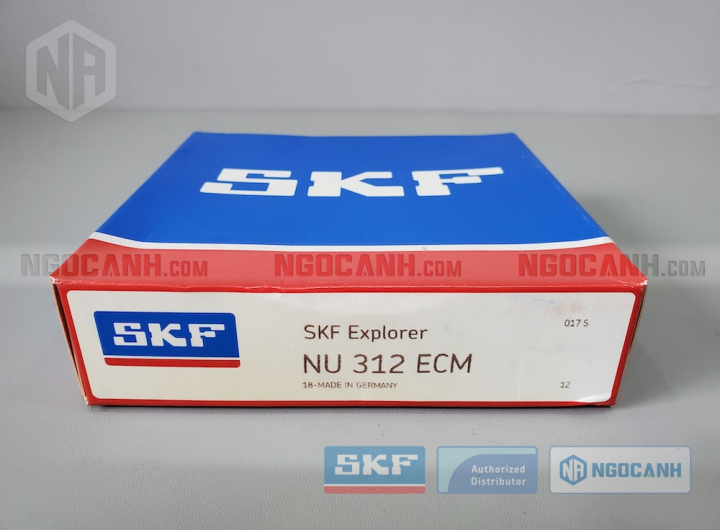 Vòng bi SKF NU 312 ECM chính hãng phân phối bởi Mua bán Vòng Bi - Đại lý ủy quyền SKF Vòng bi SKF NU 312 ECM chính hãng