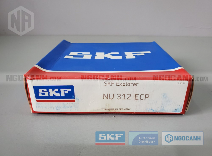 Vòng bi SKF NU 312 ECP chính hãng phân phối bởi Mua bán Vòng Bi - Đại lý ủy quyền SKF Vòng bi SKF NU 312 ECP chính hãng