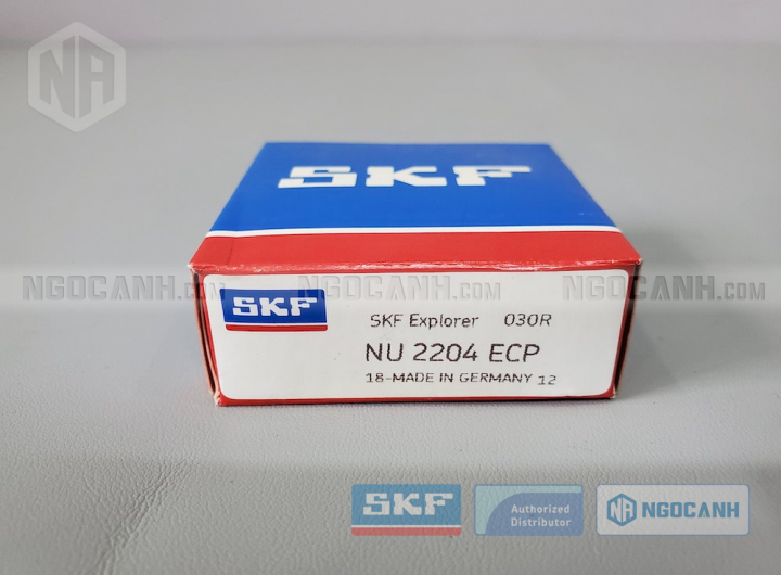 Vòng bi SKF NU 2204 ECP chính hãng phân phối bởi Mua bán Vòng Bi - Đại lý ủy quyền SKF Vòng bi SKF NU 2204 ECP chính hãng