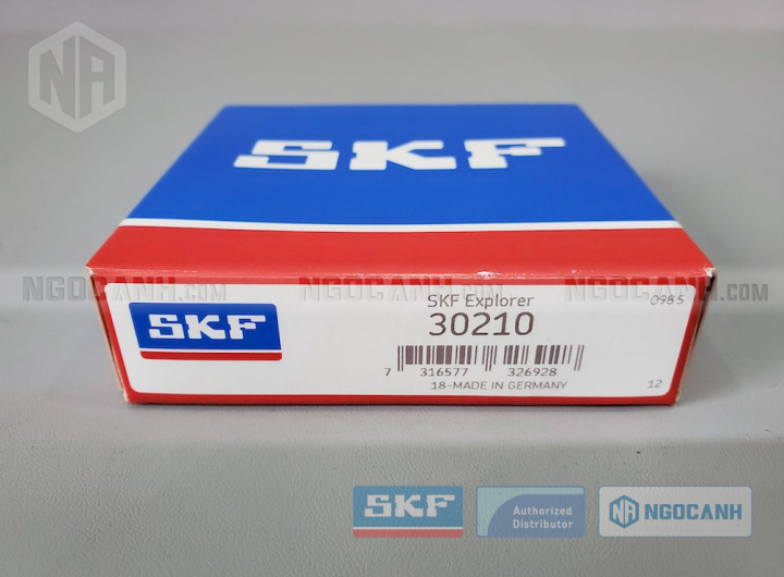 Vòng bi SKF 30210 chính hãng phân phối bởi Mua bán Vòng Bi - Đại lý ủy quyền SKF Vòng bi SKF 30210 chính hãng