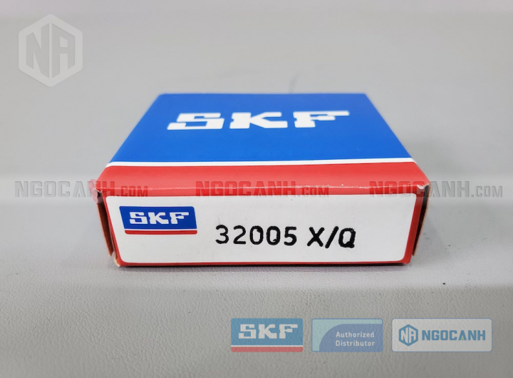 Vòng bi SKF 32005 X/Q chính hãng phân phối bởi Mua bán Vòng Bi - Đại lý ủy quyền SKF Vòng bi SKF 32005 X/Q chính hãng