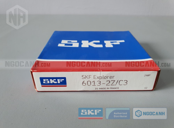 Vòng bi SKF 6013-2Z/C3 chính hãng phân phối bởi Mua bán Vòng Bi - Đại lý ủy quyền SKF Vòng bi SKF 6013-2Z/C3 chính hãng