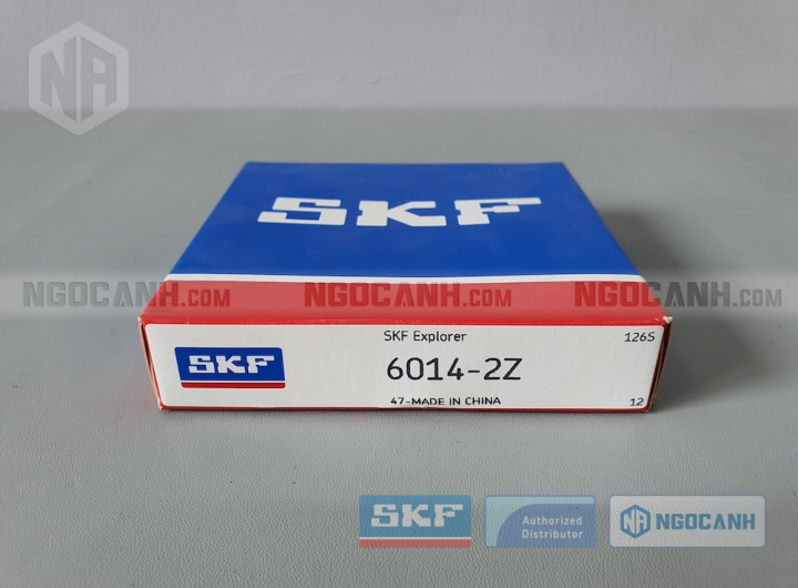 Vòng bi SKF 6014-2Z chính hãng phân phối bởi Mua bán Vòng Bi - Đại lý ủy quyền SKF Vòng bi SKF 6014-2Z chính hãng