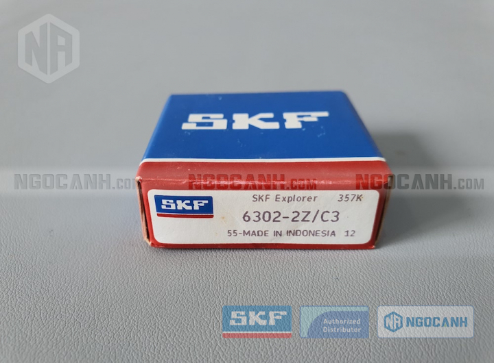 Vòng bi SKF 6302-2Z/C3 chính hãng