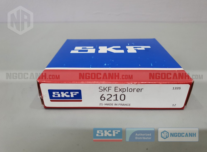 Vòng bi SKF 6210 chính hãng phân phối bởi Mua bán Vòng Bi - Đại lý ủy quyền SKF Vòng bi SKF 6210 chính hãng