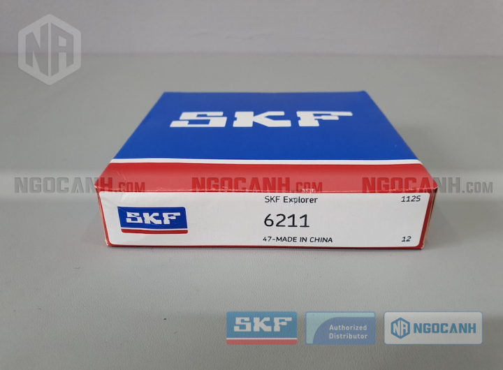 Vòng bi SKF 6211 chính hãng phân phối bởi Mua bán Vòng Bi - Đại lý ủy quyền SKF Vòng bi SKF 6211 chính hãng