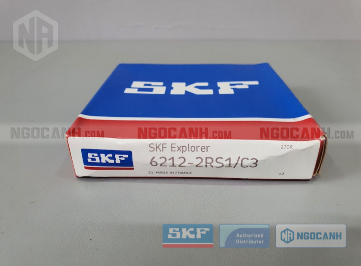 Vòng bi SKF 6212-2RS1/C3 chính hãng phân phối bởi Mua bán Vòng Bi - Đại lý ủy quyền SKF Vòng bi SKF 6212-2RS1/C3 chính hãng