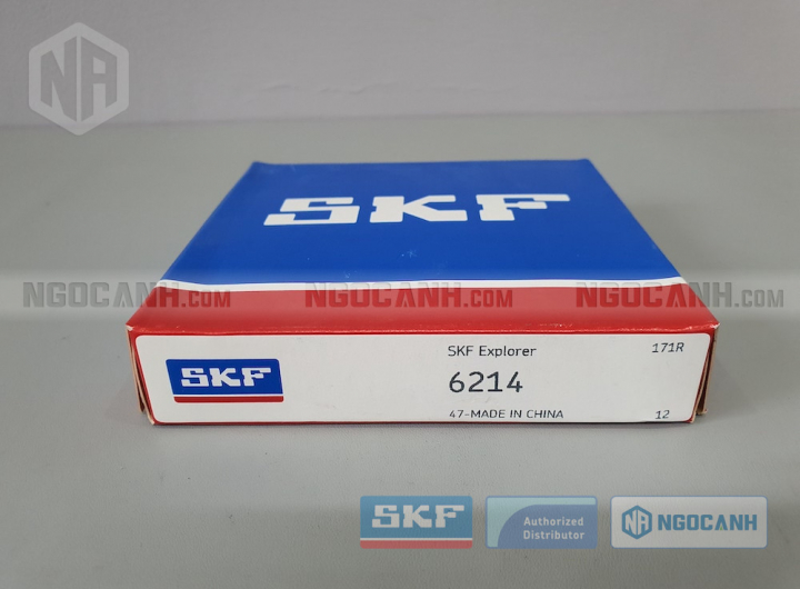 Vòng bi SKF 6214 chính hãng phân phối bởi Mua bán Vòng Bi - Đại lý ủy quyền SKF Vòng bi SKF 6214 chính hãng