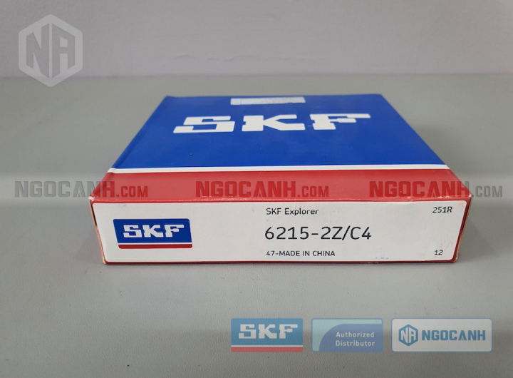 Vòng bi SKF 6215-2Z/C4 chính hãng phân phối bởi Mua bán Vòng Bi - Đại lý ủy quyền SKF Vòng bi SKF 6215-2Z/C4 chính hãng