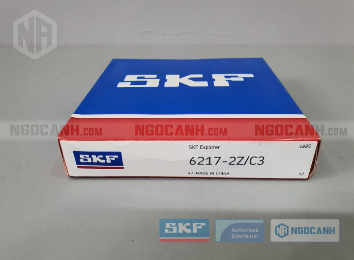 Vòng bi SKF 6217-2Z/C3 chính hãng phân phối bởi Mua bán Vòng Bi - Đại lý ủy quyền SKF Vòng bi SKF 6217-2Z/C3 chính hãng