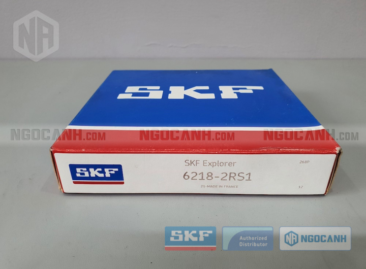 Vòng bi SKF 6218-2RS1 chính hãng phân phối bởi Mua bán Vòng Bi - Đại lý ủy quyền SKF Vòng bi SKF 6218-2RS1 chính hãng