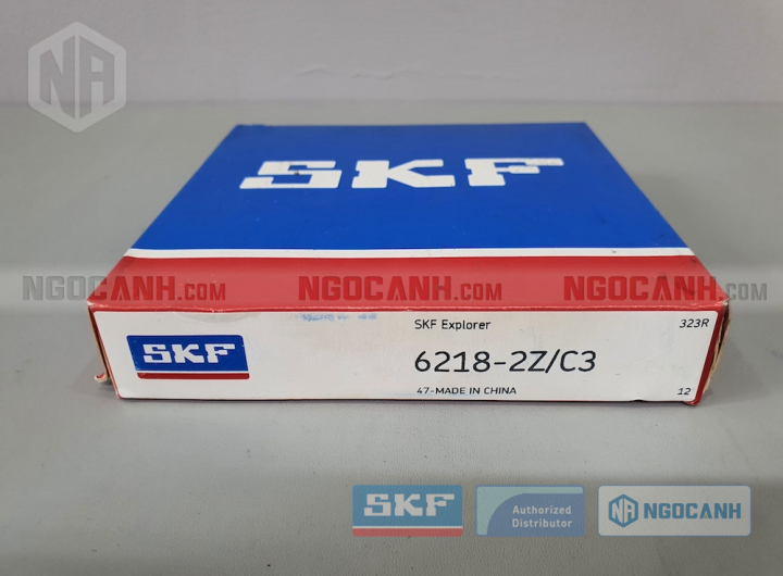 Vòng bi SKF 6218-2Z/C3 chính hãng phân phối bởi Mua bán Vòng Bi - Đại lý ủy quyền SKF Vòng bi SKF 6218-2Z/C3 chính hãng