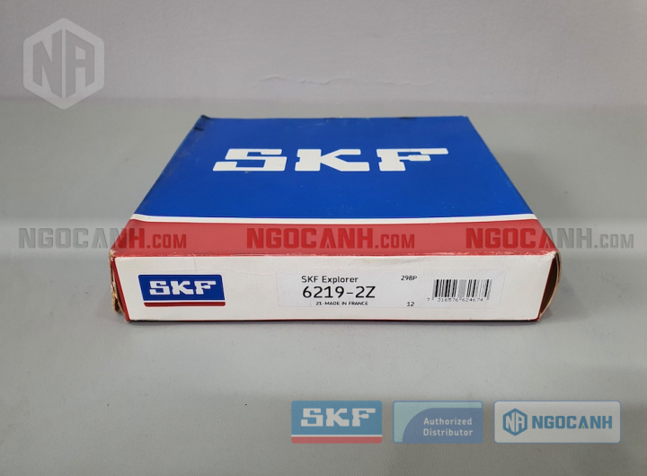 Vòng bi SKF 6219-2Z chính hãng phân phối bởi Mua bán Vòng Bi - Đại lý ủy quyền SKF Vòng bi SKF 6219-2Z chính hãng