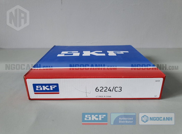 Vòng bi SKF 6224/C3 chính hãng phân phối bởi Mua bán Vòng Bi - Đại lý ủy quyền SKF Vòng bi SKF 6224/C3 chính hãng