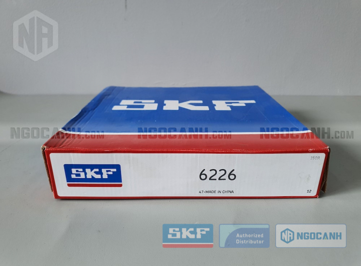 Vòng bi SKF 6226 chính hãng phân phối bởi Mua bán Vòng Bi - Đại lý ủy quyền SKF Vòng bi SKF 6226 chính hãng