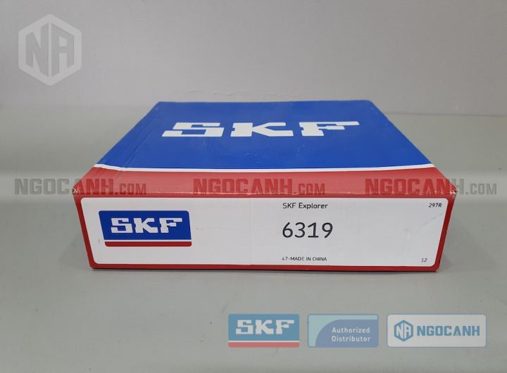 Vòng bi SKF 6319 chính hãng phân phối bởi Mua bán Vòng Bi - Đại lý ủy quyền SKF Vòng bi SKF 6319 chính hãng