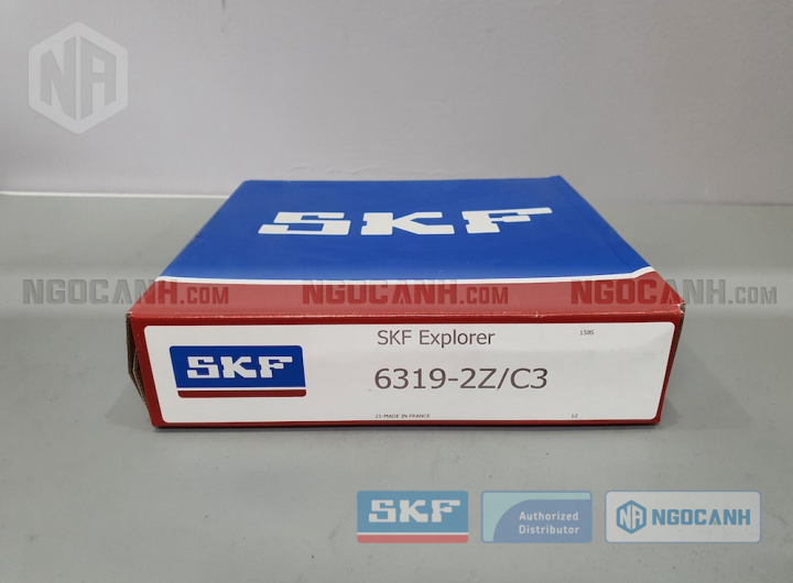 Vòng bi SKF 6319-2Z/C3 chính hãng phân phối bởi Mua bán Vòng Bi - Đại lý ủy quyền SKF Vòng bi SKF 6319-2Z/C3 chính hãng