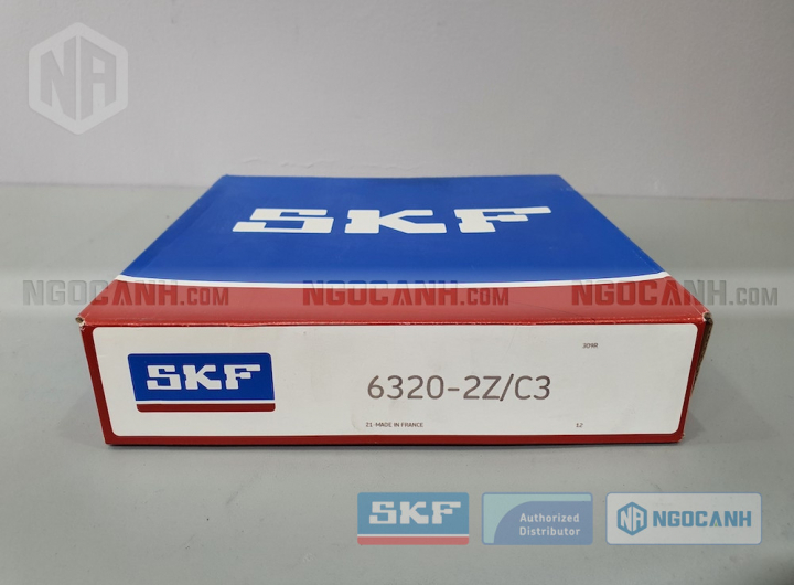 Vòng bi SKF 6320-2Z/C3 chính hãng phân phối bởi Mua bán Vòng Bi - Đại lý ủy quyền SKF Vòng bi SKF 6320-2Z/C3 chính hãng