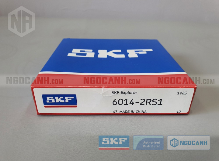 Vòng bi SKF 6014-2RS1 chính hãng phân phối bởi Mua bán Vòng Bi - Đại lý ủy quyền SKF Vòng bi SKF 6014-2RS1 chính hãng