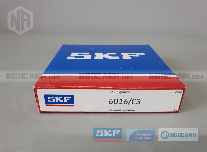 Vòng bi SKF 6016/C3 chính hãng phân phối bởi Mua bán Vòng Bi - Đại lý ủy quyền SKF Vòng bi SKF 6016/C3 chính hãng